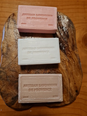 Lot de 3 savons au choix (vaste choix disponible)