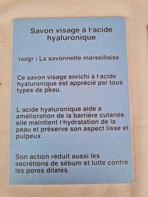 Savon au lait d'ânesse (Zinc + Vitamine C)